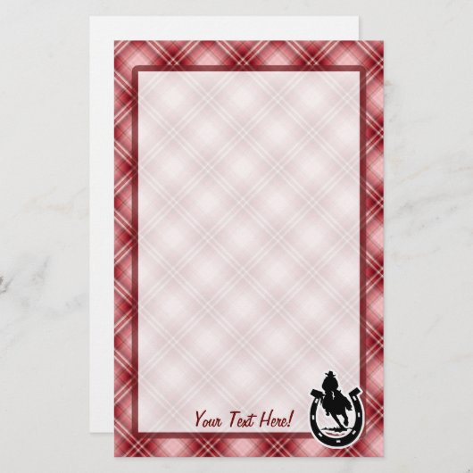 ロデオ 便箋 (正面/裏面)