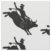 ロデオ: Bullのライダー ファブリック (クローズアップ)