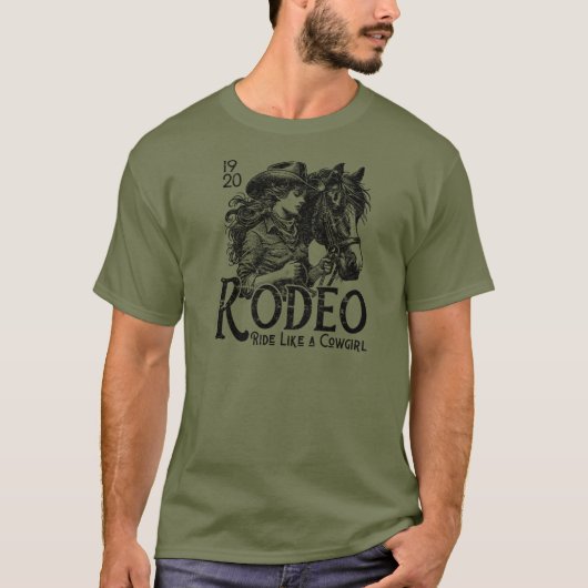 ロデオ Tシャツ (正面)