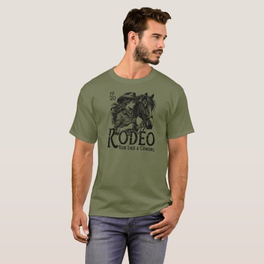 ロデオ Tシャツ (正面フル)