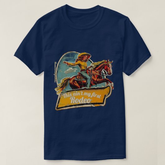 ロデオ Tシャツ (デザイン正面)