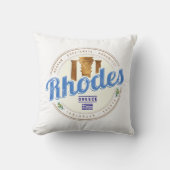 ロデギリシャヴィンテージアイランドエーゲアン土産 クッション (正面)