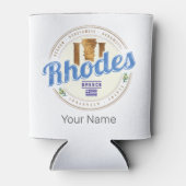 ロデギリシャヴィンテージアイランドエーゲアン土産 缶クーラー (正面)