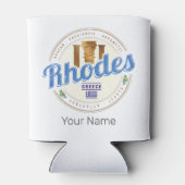 ロデギリシャヴィンテージアイランドエーゲアン土産 缶クーラー (裏面)