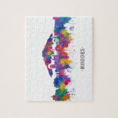 ロデスペリシャスカイライン ジグソーパズル (縦)