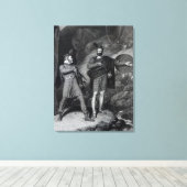 ロデリック・ドゥとクランスマン キャンバスプリント (インサイチュ (ウッドフロア))