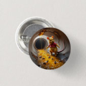 ロデントフォビアWinnie the Pooh 2 缶バッジ (正面&裏面)