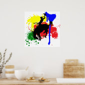 ロデ絵を描オ ポスター (キッチン)