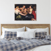 ロトとその娘 キャンバスプリント (インサイチュ (寝室))