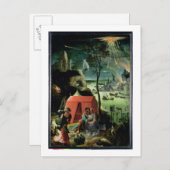 ロトと彼の娘(パネル上の油) ポストカード (正面/裏面)