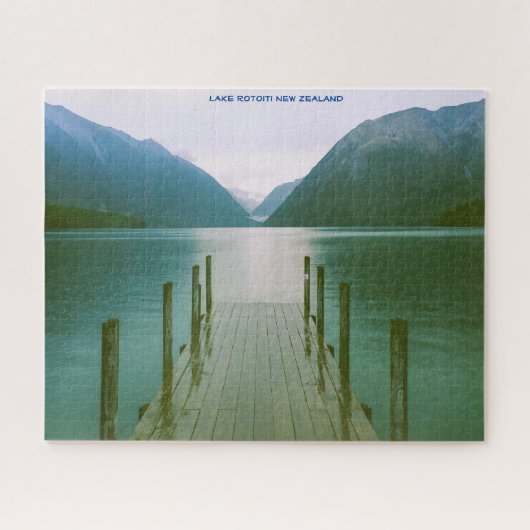 ロトイティニュージーランド湖 ジグソーパズル (横)
