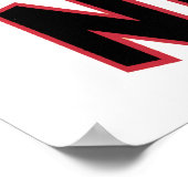 ロトルアニュージーランドヴィンテージ旅行ポスター復元 ポスター (角)