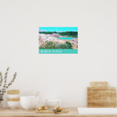 ロトルア熱春ニュージーランド旅行プリント ポスター (キッチン)