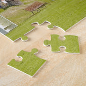 ロトルア・ニュージーランドからの誕生日の挨拶 ジグソーパズル (側面)