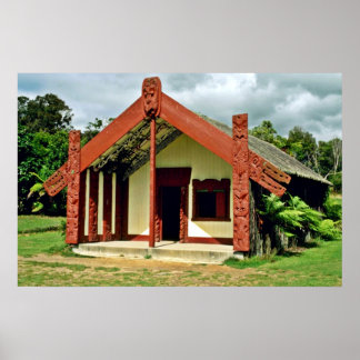 ロトルア・マオリ・アーツ・アンド・クラフツ協会 ポスター