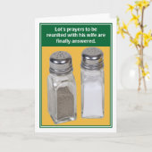 ロト祈りの言葉ユダヤ聖書記念日カード カード (黄色い花)