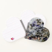 ロドクロサイト黄鉄鉱ふっ石石英トルマリン ノートブック (内部)