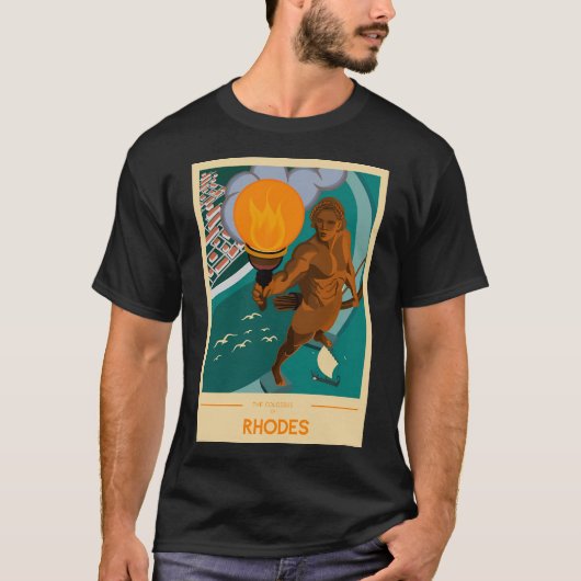 ロドス島の巨像 Tシャツ (正面)