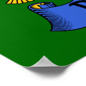 ロドリゲスコートオブアームズプリント ポスター (角)