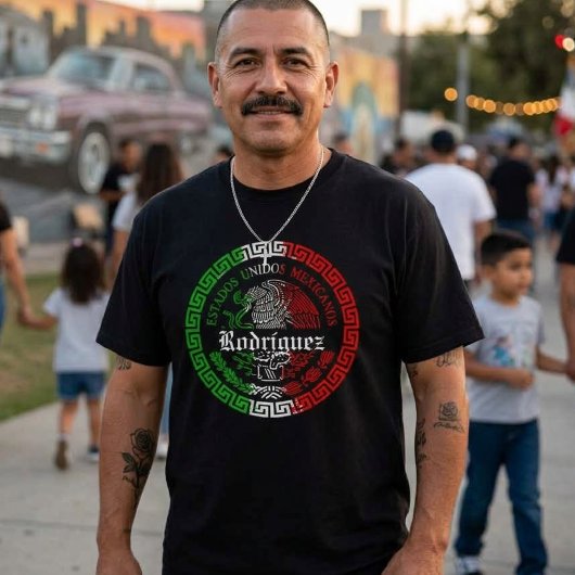 ロドリゲス姓のメキシコシャツ Tシャツ
