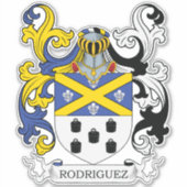 ロドリゲス家紋 シール (正面)