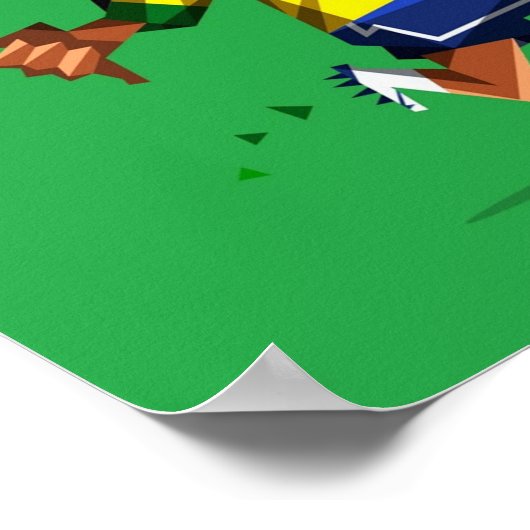 ロナルディーニョソクセルミニョス ポスター (角)