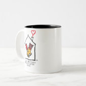 ロナルドマクドナルド手 ツートーンマグカップ (正面左)