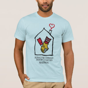 ロナルドマクドナルド手 Tシャツ