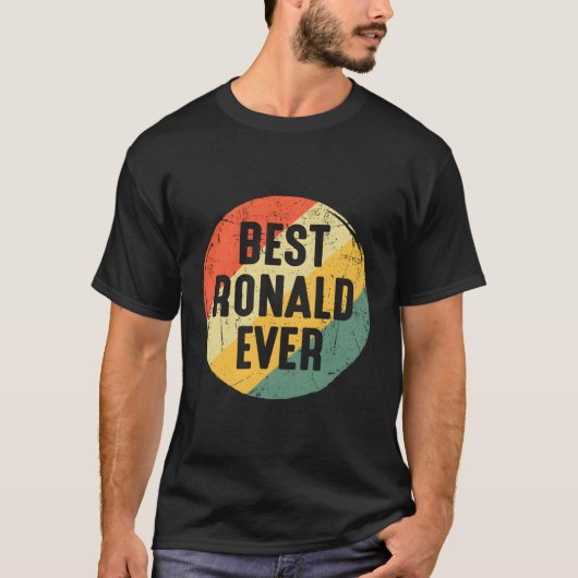 ロナルド最高のの名を今まで聞く Tシャツ (正面)