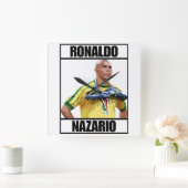 ロナルド スクエア壁時計 (ホーム)