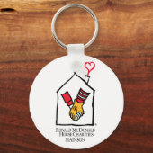 ロナルド・マクドナルド・ハンズ キーホルダー (正面)