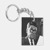 ロナルド・レーガンの写真 キーホルダー (正面左)