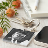 ロナルド・レーガンの写真 キーホルダー (正面右)