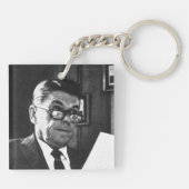 ロナルド・レーガンの写真 キーホルダー (裏面)