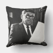 ロナルド・レーガンの写真 クッション (裏面)