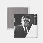 ロナルド・レーガンの写真 マグネット (正面/裏面)