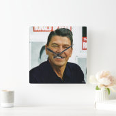 ロナルド・レーガン スクエア壁時計 (ホーム)