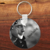 ロナンケイティングバイニノスカシルバー キーホルダー (正面)