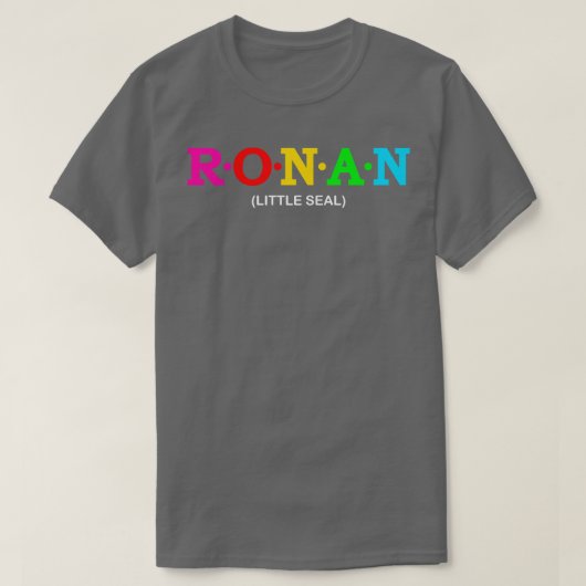 ロナンリトルシール1 Tシャツ (デザイン正面)