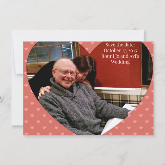 ロニとアヴィ 招待状 (正面)