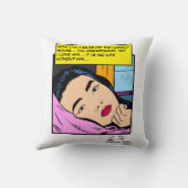 ロニーアワーズ ヴィンテージ ロマンス コミック アート クッション (裏面)