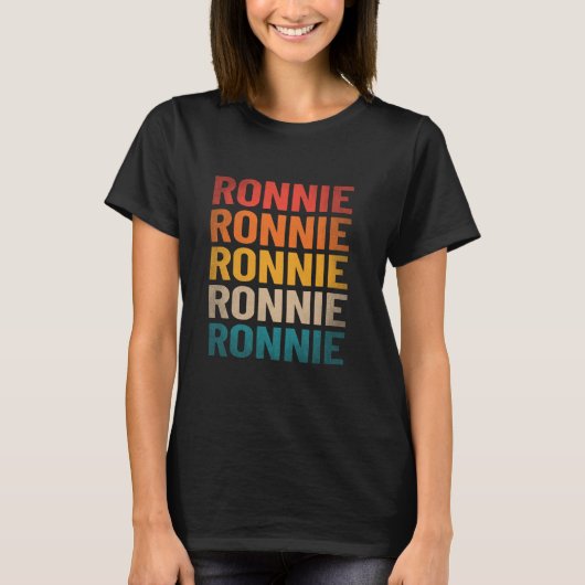 ロニー名シャツヴィンテージロニー名 Tシャツ (正面)