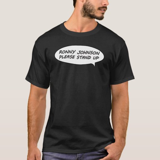 ロニー・ジョンソン Tシャツ (正面)