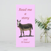 ロバおもしろいに可愛い子どものブックマークあり (スタンド正面)