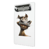 ロバおもしろいー・アートデザイン ミニクリップボード (アングル2)