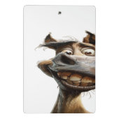 ロバおもしろいー・アートデザイン ミニクリップボード (裏面)