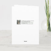 「ロバがサンタ素晴らしスを作るんだ！」 シーズンカード (裏面)