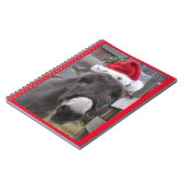 ロバがサンタ素晴らしスを作る ノートブック (左側)