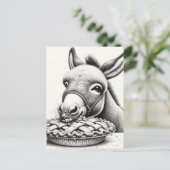 ロバがパイを盗む ポストカード (スタンド正面)