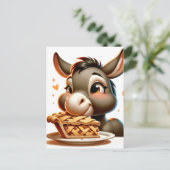 ロバがパイを盗む ポストカード (スタンド正面)